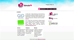 Desktop Screenshot of donuts4u.com.br